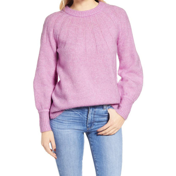 Caslon Rib Yoke Pullover Size Medium‎ New with Tags - Picture 1 of 6